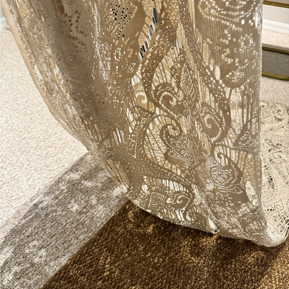 Lace Curtain Panel